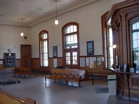 Inside Jackson Union Depot, Jackson, MI